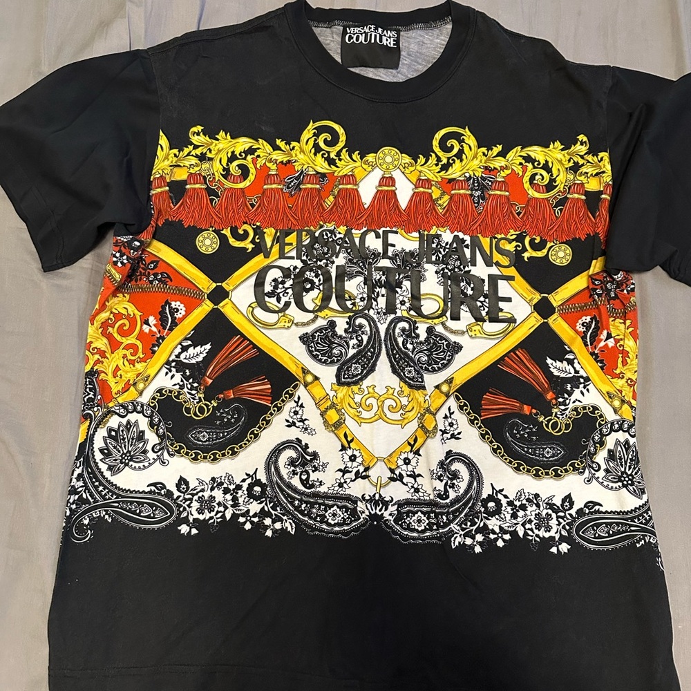 Versace Jeans Collection Black Tee